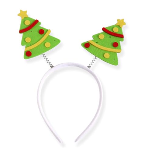 Obotsnoi Leuchtendes Haar-Accessoire für Erwachsene und Kinder, bequem, dehnbar, für Urlaub, Motto-Party, Kopfschmuck für Weihnachten, Veranstaltung, fluoreszierendes Haarband von Obotsnoi