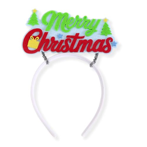 Obotsnoi Leuchtendes Haar-Accessoire für Erwachsene und Kinder, bequem, dehnbar, für Urlaub, Motto-Party, Kopfschmuck für Weihnachten, Veranstaltung, fluoreszierendes Haarband von Obotsnoi