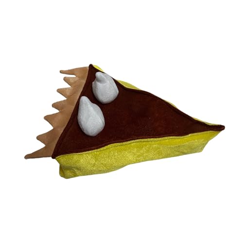 Obotsnoi Lustiger Kürbis-Kuchenhut, Cosplay, Kopfbedeckung für Thanksgiving, Halloween, Paraden, Erwachsene, Fotografie, Verkleidung, Kopfzubehör, Erwachsene, Kinder, Kürbishut von Obotsnoi