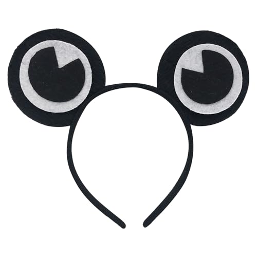 Obotsnoi Stylischer Anime-Haarreif mit Fröschen, auffälliger Kopfschmuck, bunte Kopfbedeckung für Bühne, Halloween, Cosplay, Rollenspiele von Obotsnoi