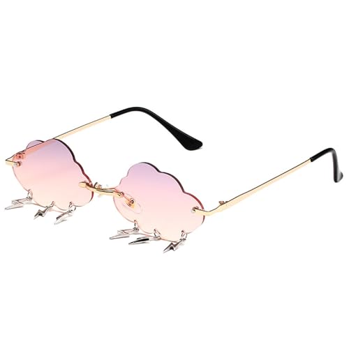 Obotsnoi Wolken-Sonnenbrille für Shows und den täglichen Gebrauch, Punk-Kostüm-Accessoires, Maskeraden, Party-Dekoration von Obotsnoi