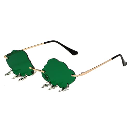 Obotsnoi Wolken-Sonnenbrille für Shows und den täglichen Gebrauch, Punk-Kostüm-Accessoires, Maskeraden, Party-Dekoration von Obotsnoi