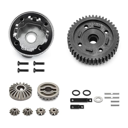 Premium 37/13T Mitteldifferential-Montage in Ersatzteilen für leichtgängiges ferngesteuertes Auto, hochfestes Stahldifferenzial von Obotsnoi
