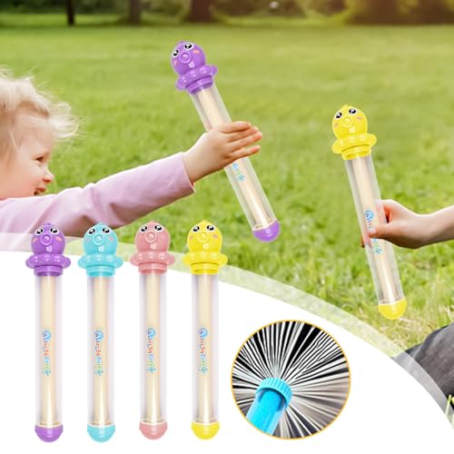 4 Stücke Wasserpistole Feuerwerk Schwimmbad, Ausziehbare Wasserpistole Spielzeug, Romantische Wasserspritzpistole Spielzeug, Feuerwerk Effekt Sprinkler, Kinderspielzeug Spritzpistole von Ocastuted