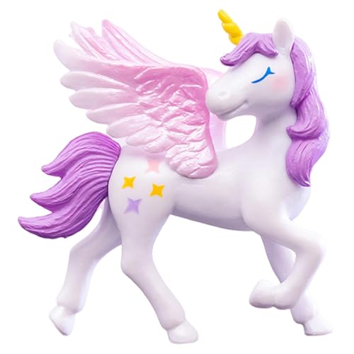 Fliegendes Einhorn Tortendeko | Cupcake Topper Mit Flügeln, Kuchen Topper Figur | Cupcake Topper Statue | Mit Flügeln, Cartoon-PVC-Landschaft, Einhörniges Pferdeauto- Fliegendes Einhorn Tortendeko | Cupcake Topper Mit Flügeln, Kuchen Topper Figur | Cupcake Topper Statue | Mit Flügeln, Cartoon-PVC-Landschaft, Einhörniges Pferdeauto- von Ocastuted