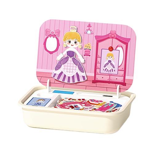 Magnetische Puzzles Für Kinder - Holz Magnet Puzzle Brettspiel Mit Aufbewahrungsbox,Lernspielzeug Ab 3 4 5 6 Jahren - Kinder Mädchen Kleinkinder von Ocastuted