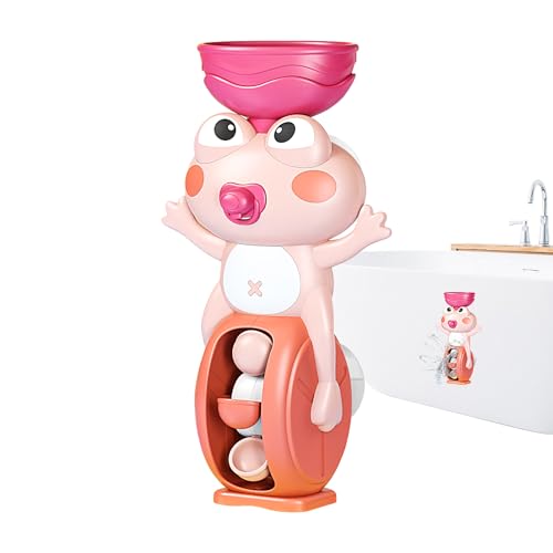 Ocastuted Duschspielzeug - Wasserfall Badespielzeug | Saugnapf Froschform Pädagogisches Sensorisches Wasserspiel für Zuhause Pool und Hotel ab 3 Jahren für Mädchen und Reise und Ocastuted Duschspielzeug - Wasserfall Badespielzeug | Saugnapf Froschform Pädagogisches Sensorisches Wasserspiel für Zuhause Pool und Hotel ab 3 Jahren für Mädchen und Reise und von Ocastuted
