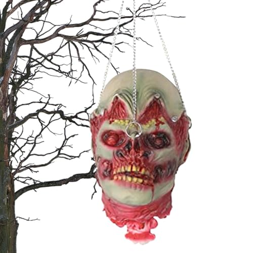 Ocastuted Gruselhaus Deko - Kopf Requisite Halloween | Realistische Körperteil Deko Für Horror Labyrinth Escape Room Foto Hintergrund Garten Ocastuted Gruselhaus Deko - Kopf Requisite Halloween | Realistische Körperteil Deko Für Horror Labyrinth Escape Room Foto Hintergrund Garten von Ocastuted