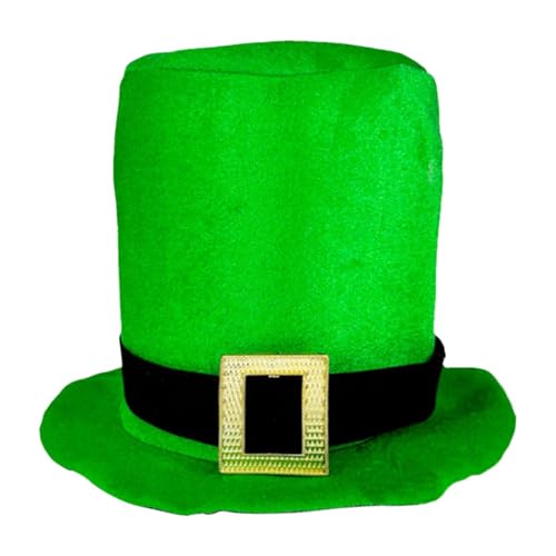 Ocastuted Kobold-Hut | Kobold-Cosplay-Kostüm-Hüte für Herren, St. Patrick's Day Zubehör, St. Patrick's Day Zylinderhut, irisches Kostümzubehör für Männer und Frauen Ocastuted Kobold-Hut | Kobold-Cosplay-Kostüm-Hüte für Herren, St. Patrick's Day Zubehör, St. Patrick's Day Zylinderhut, irisches Kostümzubehör für Männer und Frauen von Ocastuted