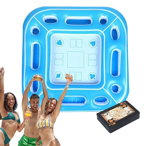 Ocastuted Schwimmender Pool Spieltisch,Aufblasbare Pool Ablage - Tragbarer Wasserdichter Schreibtisch Für Sommer Erwachsene Urlaub Outdoor Kinder See Familie Feste Ocastuted Schwimmender Pool Spieltisch,Aufblasbare Pool Ablage - Tragbarer Wasserdichter Schreibtisch Für Sommer Erwachsene Urlaub Outdoor Kinder See Familie Feste von Ocastuted