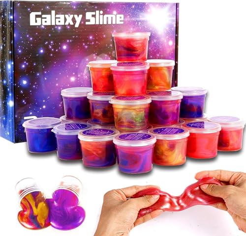 36 Pack Galaxy Slime Cup Partygeschenke –Fluffy, Nicht klebrig, schmutzfrei, Schleim Kits für Mädchen und Jungen – Kindergeburtstag Mitgebsel Set 36 Pack Galaxy Slime Cup Partygeschenke –Fluffy, Nicht klebrig, schmutzfrei, Schleim Kits für Mädchen und Jungen – Kindergeburtstag Mitgebsel Set von Ocensmice