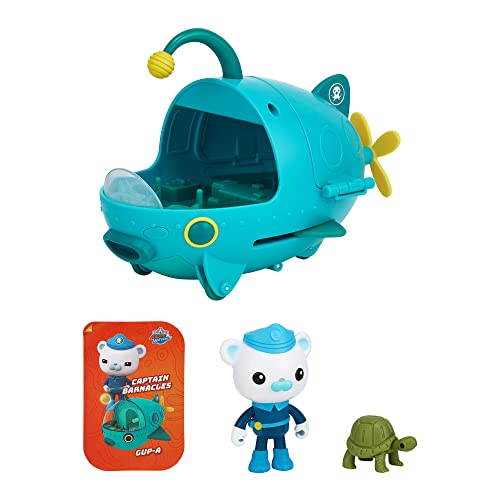 Octonauts 61108 Beyond | Deluxe Spielzeugfahrzeug & Figur | Captain Barnacles & Gup A Adventure Pack | Recreate Missionen, 4-teiliges Set von Octonauts