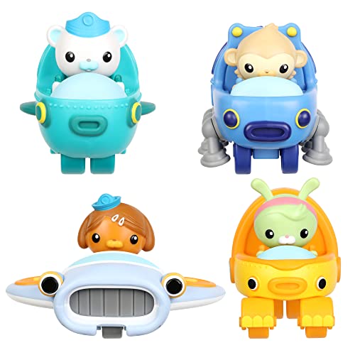 Octonauts Quoersrti Above & Beyond | Gup Racers Vehicles | 4 Pack von Octonauts