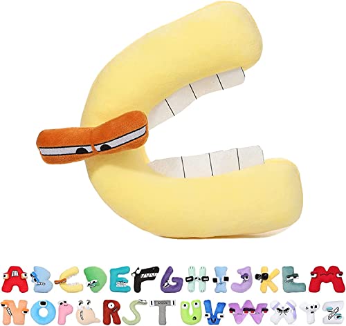 Octopus Plush Alphabet Lore Plushie Toy Alphabet Lore Plüsch Alphabet Lore Teddy für Kinder Early Education Lore Plüsch für Kinder Geschenke Birthday Gift Present 3-6 Year Old (C) von Octopus Plush