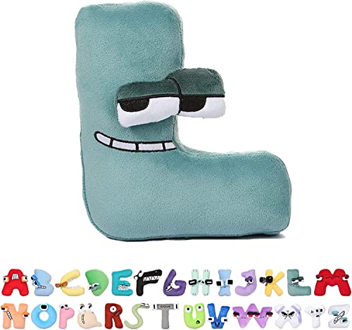Octopus Plush Alphabet Lore Plushie Toy Alphabet Lore Plüsch Alphabet Lore Teddy für Kinder Early Education Lore Plüsch für Kinder Geschenke Birthday Gift Present 3-6 Year Old (L) von Octopus Plush