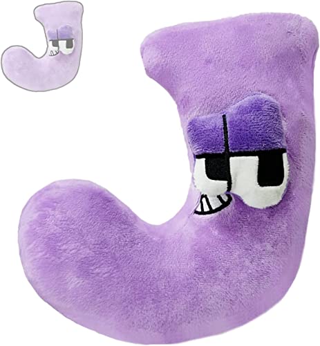 Octopus Plush Alphabet Lore Plushies Toy Alphabet Lore Plüsch Alphabet Lore Teddy für Kinder Early Education Lore Plüsch für Kinder Geschenke Birthday Gift Present 3-6 Year Old (J) von Octopus Plush