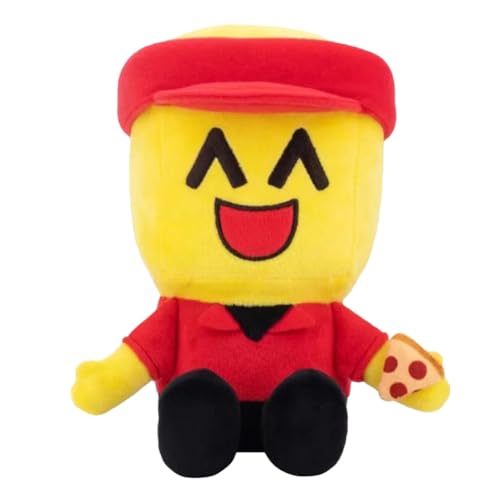 Ocuuer Vergessene Spiel Plüschspielzeugkollektion Model Puppe süßes Spiel Plushie (Pizza Man) (D) von Ocuuer