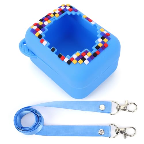Silikonabdeckung Hülle Schockdes Schutzhauthülle Anti -Drop -Weichhülle Waschbar mit Lanyard for Digital Pet Interactive Virtual (blau) von Ocuuer