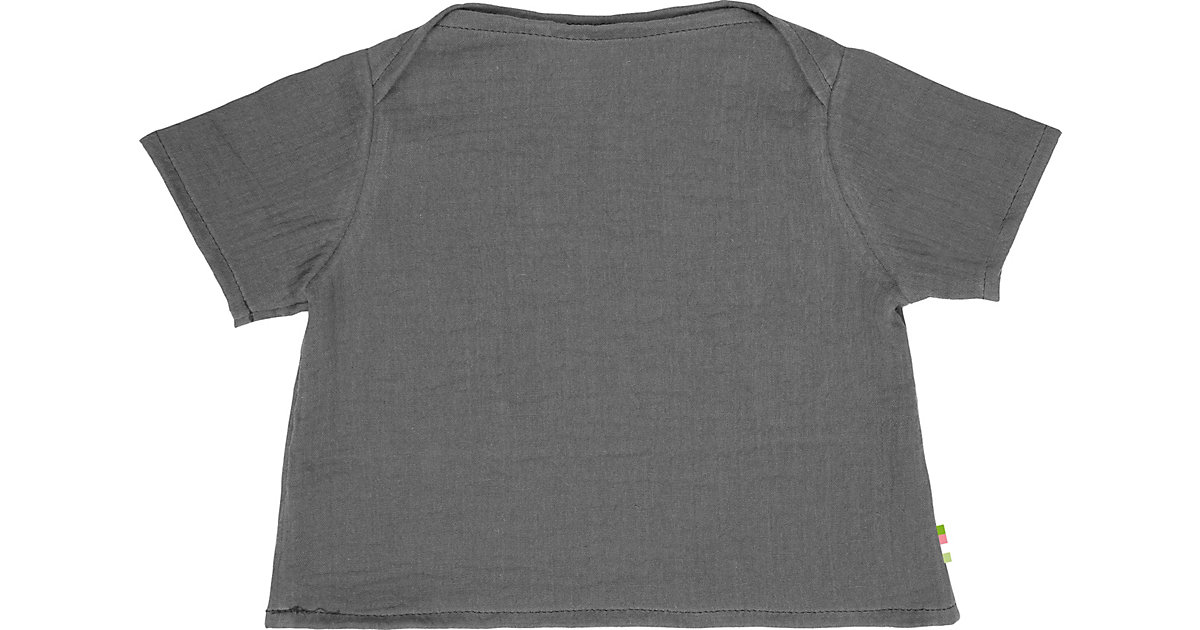 Musselin-Shirt, grey grau Gr. 68/74 von Odenwälder