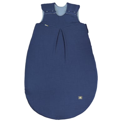 odenwälder Musselin Schlafsack wattiert spaceblue von Odenwälder