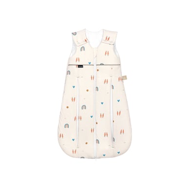 odenwälder Thinsulate Jersey-Schlafsack primaklima Rainbow ecru von Odenwälder
