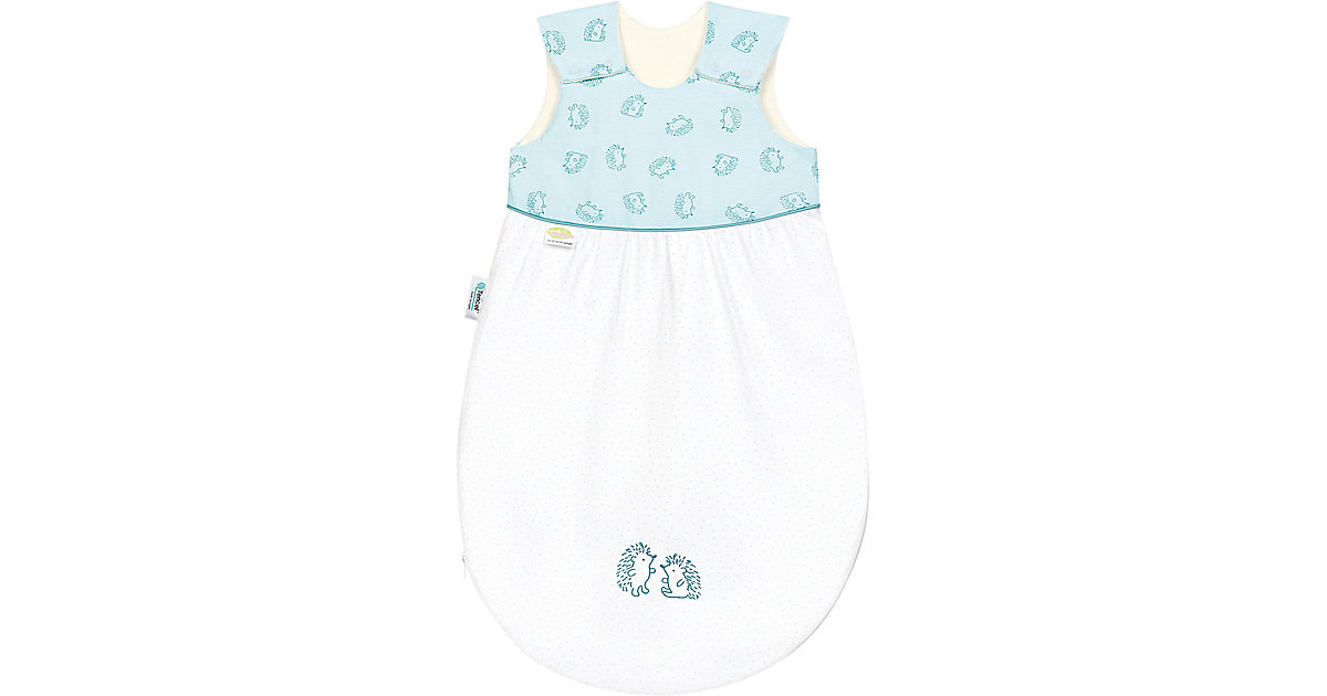 Klimasoft-Sommerschlafsack cold, Igel mint, Gr. 80 - TOG 0,5 Klimasoft-Sommerschlafsack cold, Igel mint, Gr. 80 - TOG 0,5 von Odenwälder