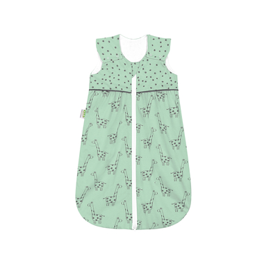 ODENWÄLDER Jersey-Schlafsack Anni light happy giraffe deep forest von Odenwälder