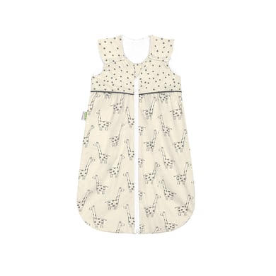 ODENWÄLDER Jersey-Schlafsack Anni light happy giraffe soft sand von Odenwälder