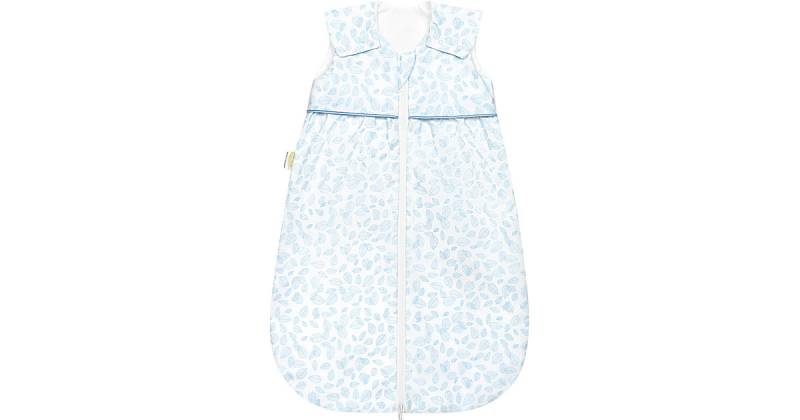 "Schlafsack ""Anni light"", Blättchen blue, Gr. 110 - TOG 0,5" blau von Odenwälder