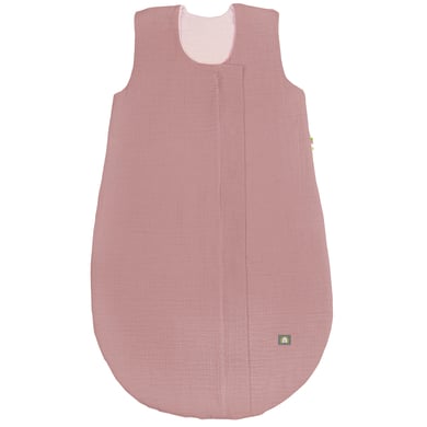 odenwälder Musselin Sommerschlafsack cranberry 70 cm - 90 cm von Odenwälder