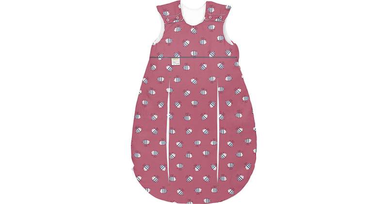 primaklima Jersey-Schlafsack, Bienchen cranberry, 60 - TOG 2,5 beere von Odenwälder