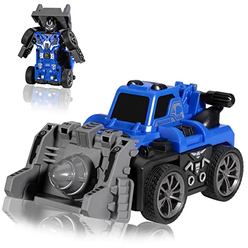 Oderra Spielzeugroboterauto, 2-in-1-Roboter, kleines Auto für Jungen von 3 bis 14 Jahren (Marineblau) von Oderra
