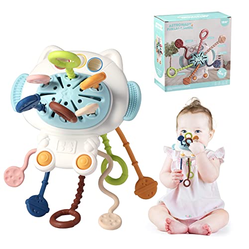 Oderra Montessori Motorikspielzeug zum Aufhängen, Sensorisches Spielzeug, Babyspielzeug Geschenke für ab 1, 2, 3 Jahren Baby Kleinkind Jungen Mädchen von Oderra
