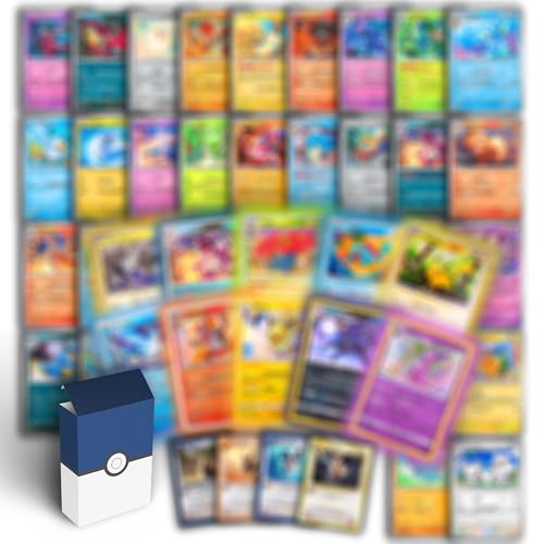 Odisey-Kartenset aus 50 Pokemon Karten Original deutsch | 10 Holo/Reverse Holo Pokemon Karte | Pokemon Karten deutsch original | 50 Original Pokemon Karten | Inklusive Sleeves von Odisey