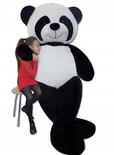 Odolplusz XXL Panda 220 cm groß Stofftier Plüschtier Kuscheltier Teddybär, Panda 220cm von Odolplusz