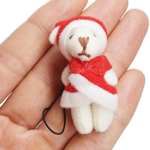 Odoria 1/12 Maßstab Miniatur Puppenhaus Teddybär Miniaturen Plüschbär Puppenstube Deko Zubehör von Odoria