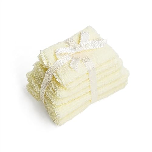 Odoria 1/12 Miniatur Badezimmer Handtuch Puppenhaus Zubehör, Gelb von Odoria JAPAN