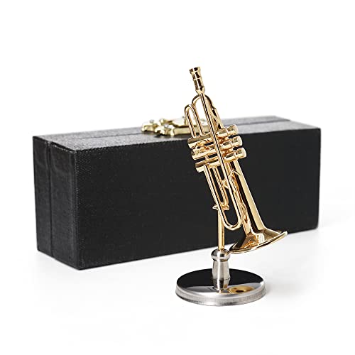 Odoria 1/12 Miniatur Trompete Puppenhaus Musikinstrumente Zubehör von Odoria