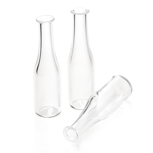 Odoria Puppenhaus Glasflaschen Küche Miniatur: 1/6 Maßstab Flaschen Wasser Vase Glas Leeres Restaurant - Mini Trinken DIY Handwerk 3 Stück Odoria Puppenhaus Glasflaschen Küche Miniatur: 1/6 Maßstab Flaschen Wasser Vase Glas Leeres Restaurant - Mini Trinken DIY Handwerk 3 Stück von Odoria