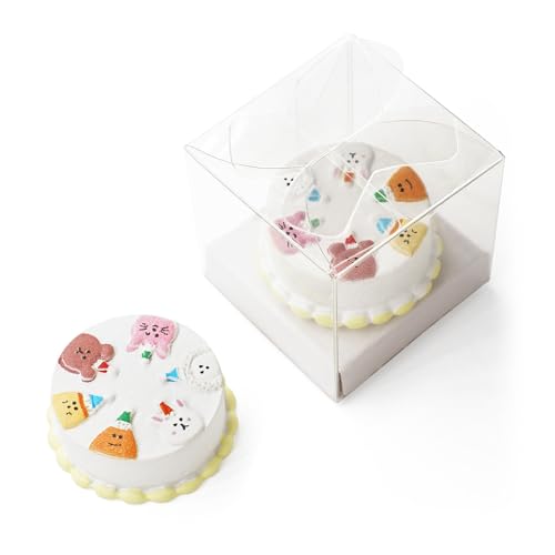 Odoria Puppenhaus Kuchen Geburtstag Miniatur: 1/12 Maßstab Dessert für Bäckerei Picknick Party - Mini Gebäck Backwaren Küche - Winzig Essen Backen Realistisch DIY Weiß 2Stk Odoria Puppenhaus Kuchen Geburtstag Miniatur: 1/12 Maßstab Dessert für Bäckerei Picknick Party - Mini Gebäck Backwaren Küche - Winzig Essen Backen Realistisch DIY Weiß 2Stk von Odoria