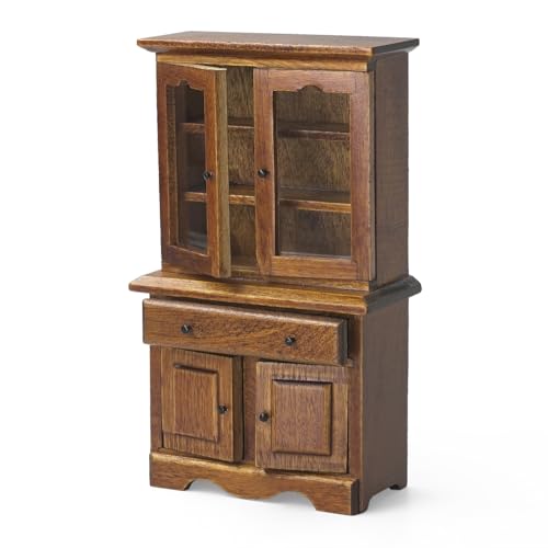 Odoria Puppenhaus Schrank Miniatur Bücherregal: 1/12 Maßstab Wichtel Küchenregal Braun für Esszimmer Wohnzimmer Viktorianisch Vintage - Mini Wandregal Möbel Holz Bibliothek Büro Antik Odoria Puppenhaus Schrank Miniatur Bücherregal: 1/12 Maßstab Wichtel Küchenregal Braun für Esszimmer Wohnzimmer Viktorianisch Vintage - Mini Wandregal Möbel Holz Bibliothek Büro Antik von Odoria