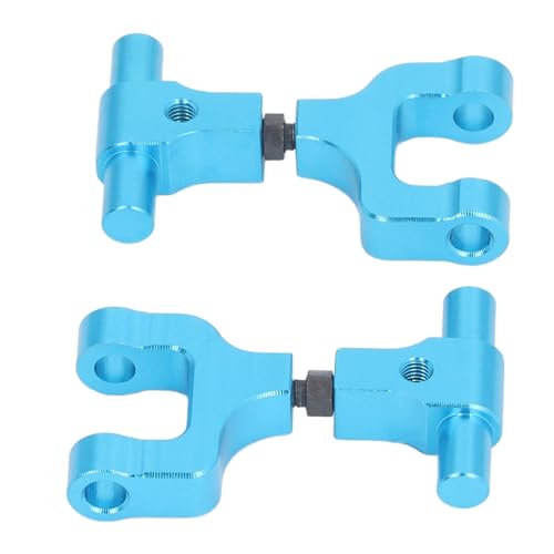 2 Stück RC Car Hintere Oberarme, Aluminiumlegierung Hinterer Oberer Querlenker-Set Upgrade-Teil für TT02 1/10 RC Car von POENVFPO