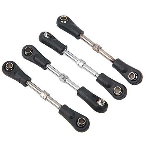 Odorkle 4 Stück Spurstange, Servogestänge Lenkstange, Verstellbare Spurstange für 1/10 RC Geländewagen Odorkle 4 Stück Spurstange, Servogestänge Lenkstange, Verstellbare Spurstange für 1/10 RC Geländewagen von POENVFPO