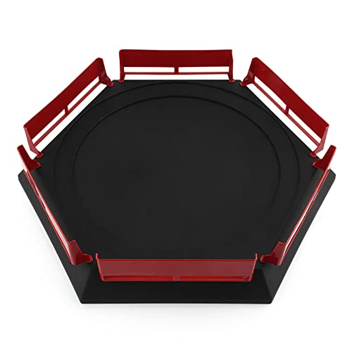 Odorkle Battle Top Arena, Kunststoff, Abnehmbare, Verdickte Battling Top Arena Burst Battle Top Arena für Burst Battling Top Spielspielzeug (Black) von Odorkle