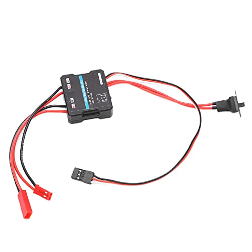 Odorkle Elektronischer Geschwindigkeitsregler, Wasserdichter 40A RC Brushed ESC mit DREI Betriebsmodi für 1/16 RC Car 1/18 RC Car Upgrade Odorkle Elektronischer Geschwindigkeitsregler, Wasserdichter 40A RC Brushed ESC mit DREI Betriebsmodi für 1/16 RC Car 1/18 RC Car Upgrade von POENVFPO