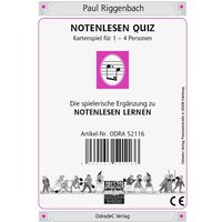 Notenlesen Quiz (Kartenspiel) von Odradec