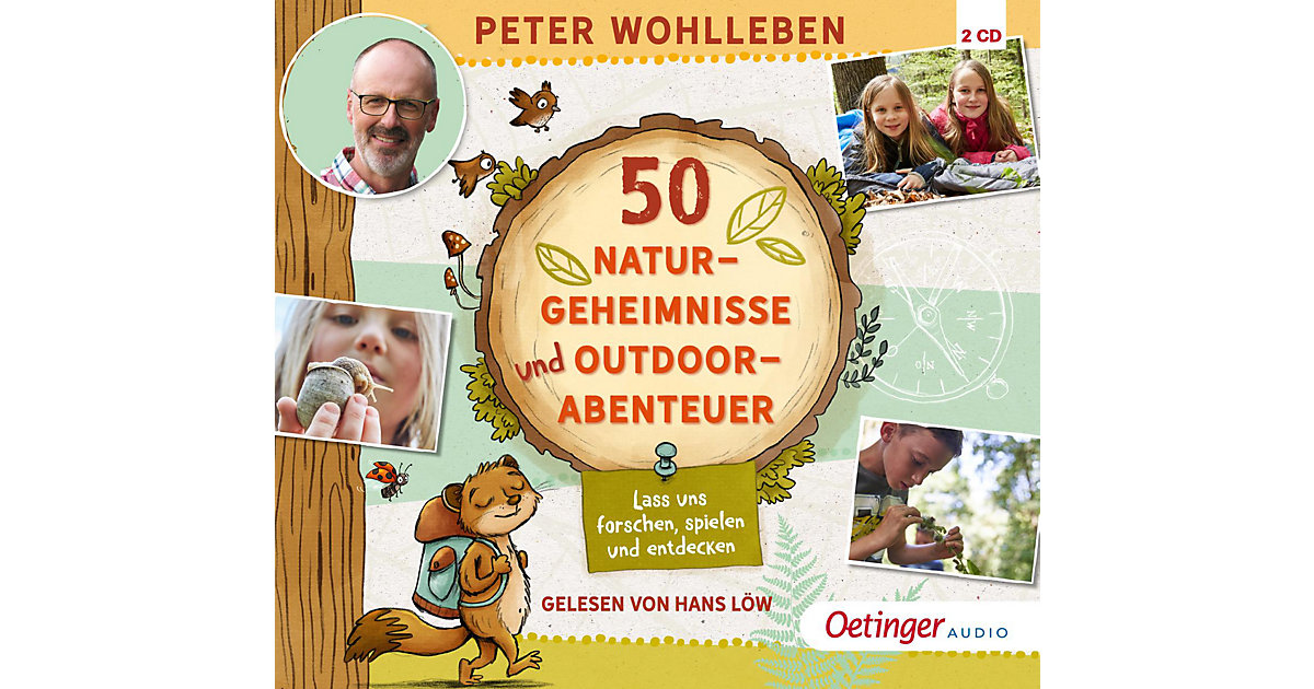 50 Naturgeheimnisse und Outdoorabenteuer Hörbuch von Oetinger Media GmbH
