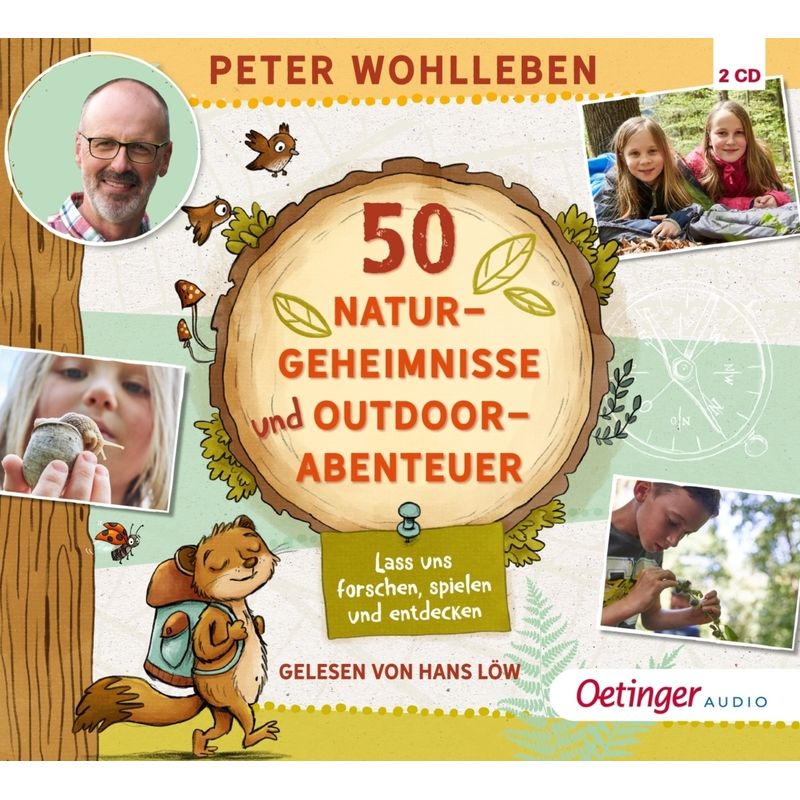 Peter & Piet - 50 Naturgeheimnisse und Outdoorabenteuer,2 Audio-CD von Oetinger Media