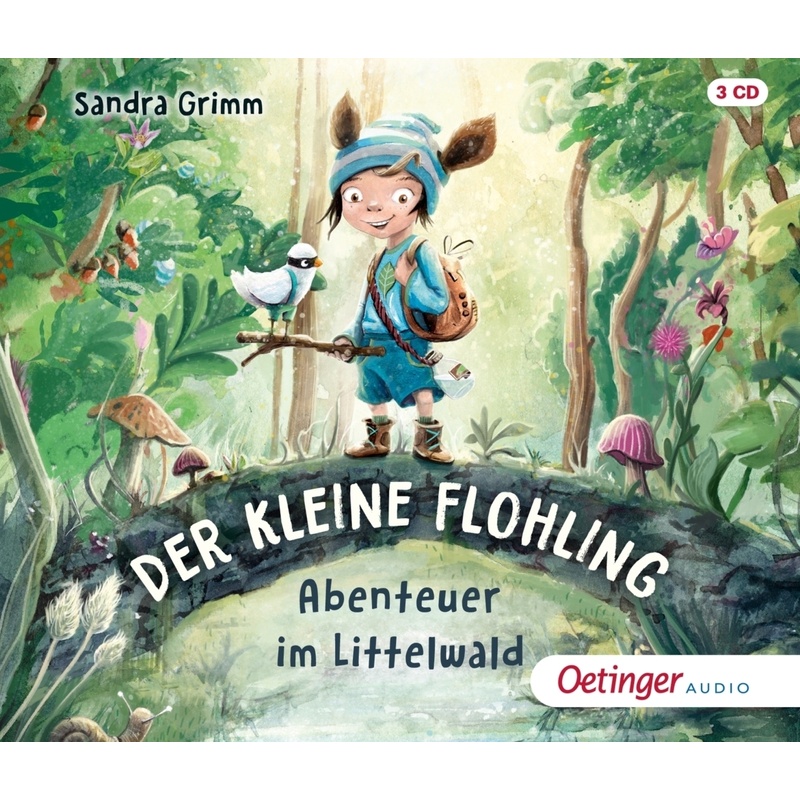 Der kleine Flohling 1. Abenteuer im Littelwald,3 Audio-CD von Oetinger Media