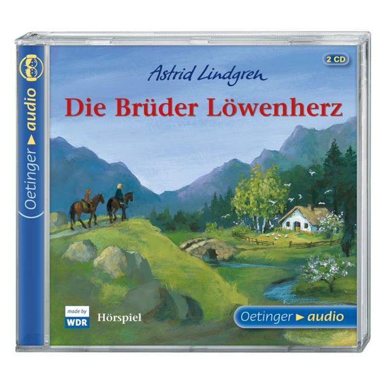 Die Brüder Löwenherz,2 Audio-CD von Oetinger Media
